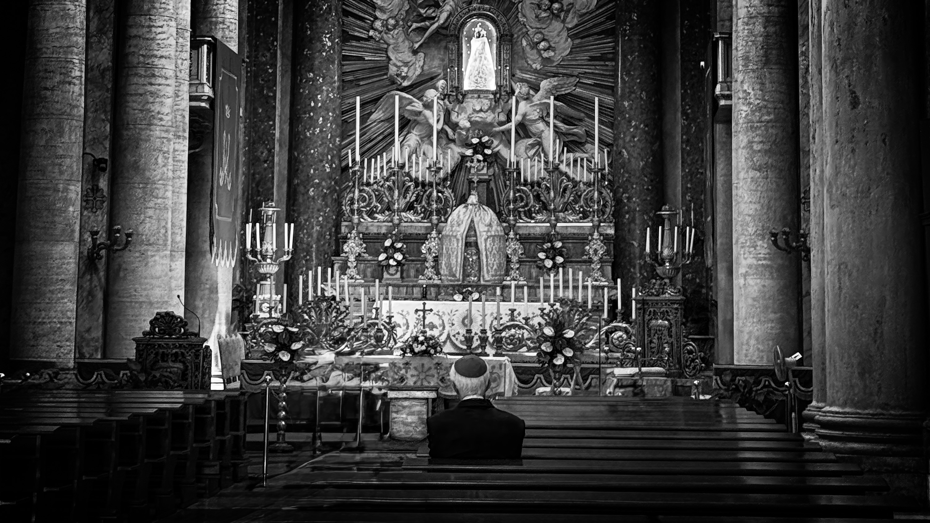 What the Purple Carries — San Salvatore in Lauro, Rome 2025